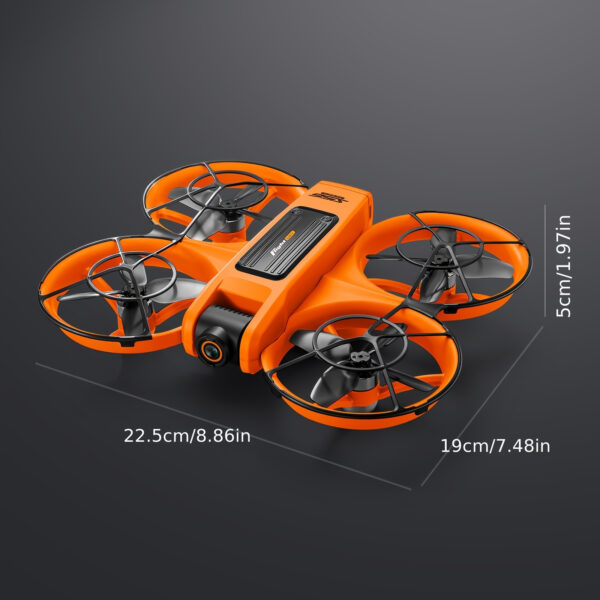 S156 Drone with 4.92" Remote Controller, Brushless Motor, Optical Flow Positioning, Wi-Fi FPV Quadcopter, One-Button Takeoff/Landing, Indoor/Outdoor, Beginner-Friendly Drone with Long Flight Time - Ideal Gift for Adults & Drone Enthusiasts, High Quality Drone, Outdoor Flying, Vibrant Style, Sleek Design, Durable Construction, Efficient Motors - Image 12