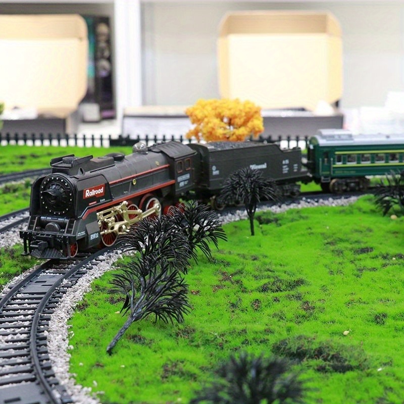 627B Retro Classic Train Set with Collectible Value, Luxury Tracks & Carriages, Lights Sounds Smoke - Ideal Gift for 3+ Kids Toys for Kids Valentines Day Gifts Kids Toys Games - Image 7