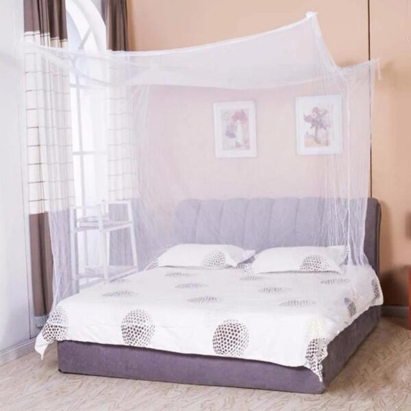 [Single Portable Polyester Mosquito Net] Portable And Easy To Install Polyester Mosquito Net, Single Opening - Ideal For Bedrooms, Dorms, Patios, And Camping Christmas Gift - Image 2