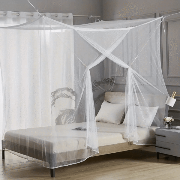 [Single Portable Polyester Mosquito Net] Portable And Easy To Install Polyester Mosquito Net, Single Opening - Ideal For Bedrooms, Dorms, Patios, And Camping Christmas Gift