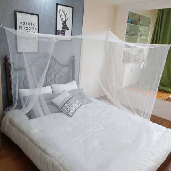 [Single Portable Polyester Mosquito Net] Portable And Easy To Install Polyester Mosquito Net, Single Opening - Ideal For Bedrooms, Dorms, Patios, And Camping Christmas Gift - Image 8