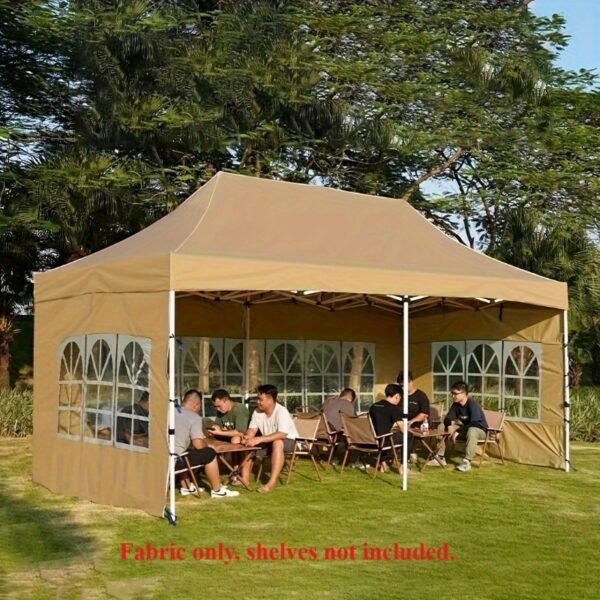 [1pc Folding Fence Cloth] 1pc Four Corner Sunshade Folding Fence Cloth, Four Side Thick Transparent Paulin | New Choice for Outdoor Life, Creating a Comfortable Leisure Space - Image 8