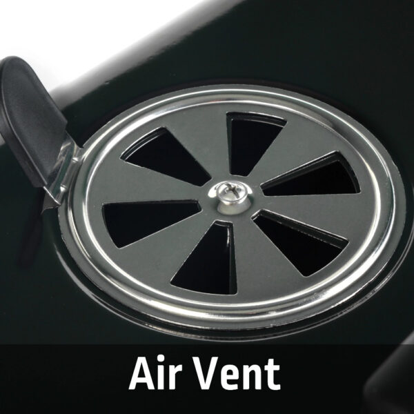 (3 Pack) 17.5" Charcoal Grill, Equipped with Wheels - Image 10