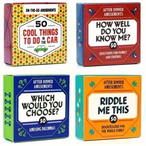 You Know Me After Dinner 50-Question Entertainment Card Game - Standard Edition Board Game for Adults & Family, Interactive Party Game with Fun Trivia & Role-Playing, Perfect for Holidays & Family Gatherings, Family Game Night, Playful Illustrations, Quality Card Material