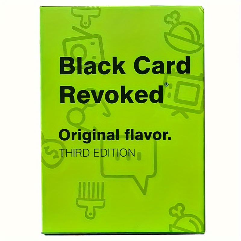 Black Card Revoked: Original Flavor, Third Edition - Vintage Black Culture Trivia Game Set - Suitable for Game Nights and Holidays - Fun Adult Party Card Game 14+ - Standard Version - Paper Material - Image 4
