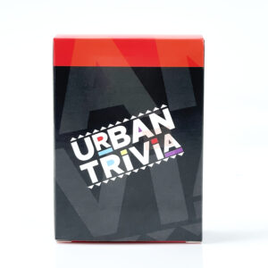 A City Fun Q & A Card Game-% Cardboard Material, Fun Q & A Family and Friends, Party Games 14 Years Old and Older