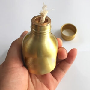 [Portable Burner] Mini Metal Portable Alcohol Burner | No-Battery Needed, Ideal for Outdoor Camping, Hiking & Lab Use, Durable