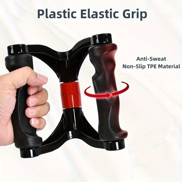 [2 Colors Available] V-Shaped Power Grip, Pull Training Tool, Machine Matching, Ergonomic Design, TPE Material, Durable And Non-Slip - Image 4