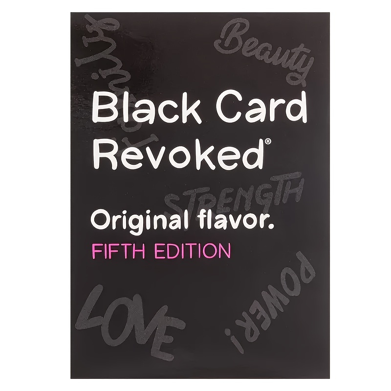 Black Card Revoked: Original Flavor, Third Edition - Vintage Black Culture Trivia Game Set - Suitable for Game Nights and Holidays - Fun Adult Party Card Game 14+ - Standard Version - Paper Material - Image 3