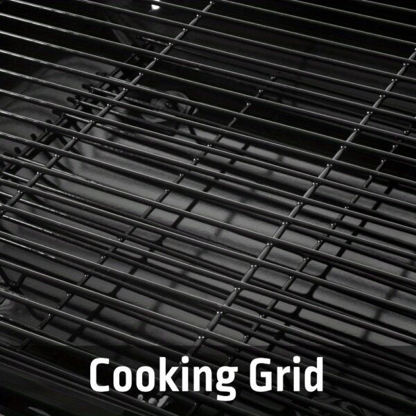 (3 Pack) 17.5" Charcoal Grill, Equipped with Wheels - Image 7