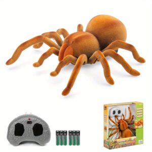 Infrared Remote Control Fuzzy Brown Spider