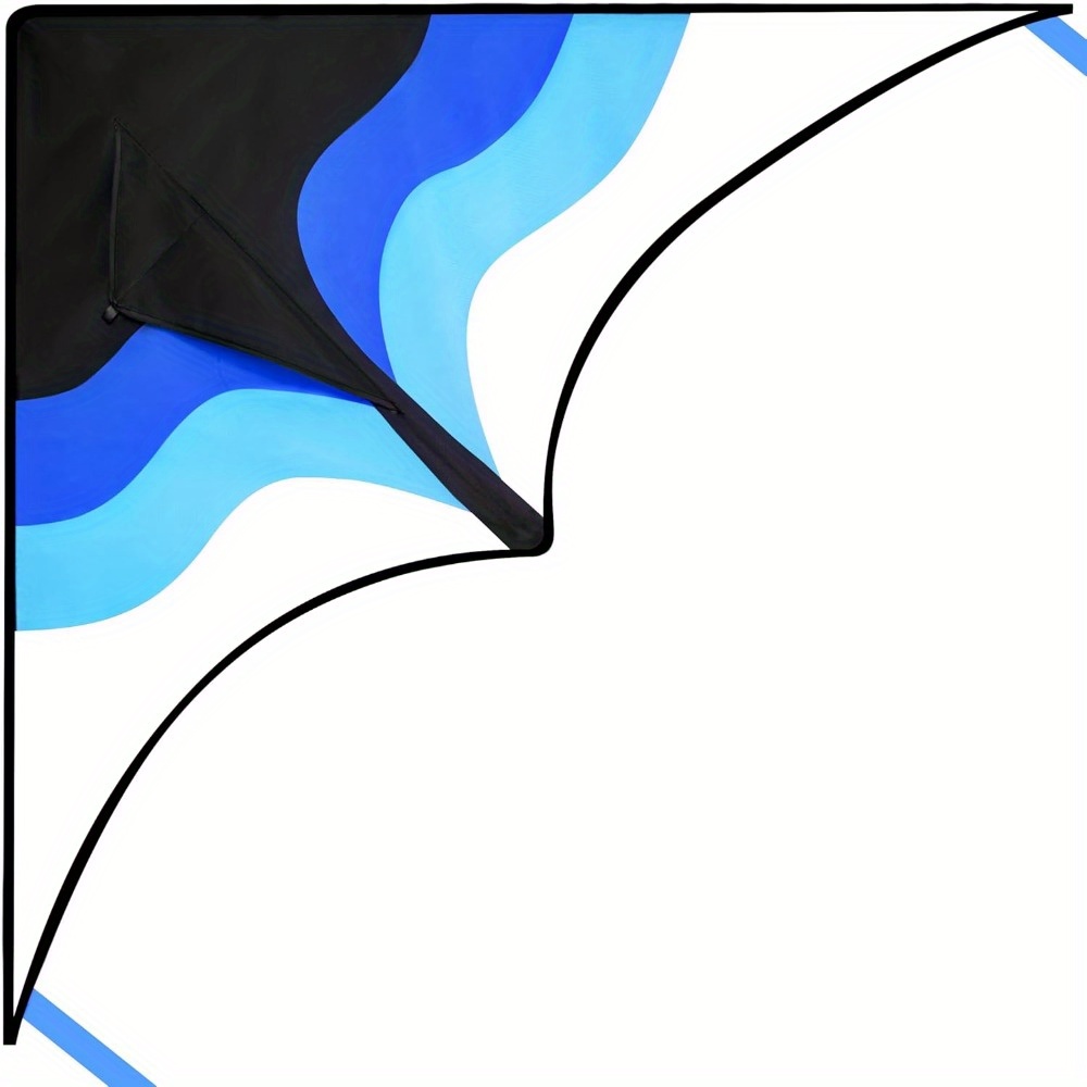 SYNCFUN Large Delta Kite Gradient-Easy to Fly for Youngsters and Adults, Beach Kite with 328ft String for Outdoor Games and Activities - Image 3