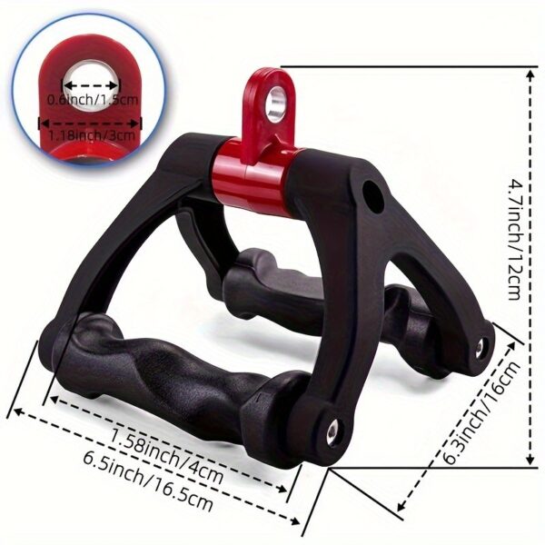 [2 Colors Available] V-Shaped Power Grip, Pull Training Tool, Machine Matching, Ergonomic Design, TPE Material, Durable And Non-Slip - Image 8