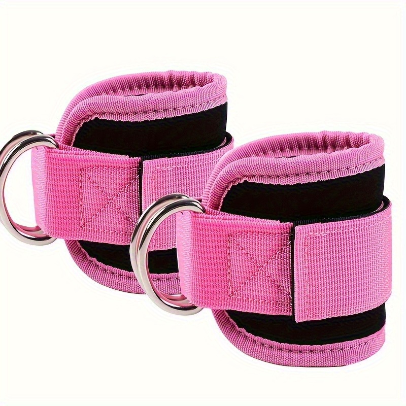 2/5pcs Fitness Rope Set, Leg Kicking Resistance Band Hip and Thigh Strength Training Ankle Strap Ties for Bodybuilding Pull-Up Rope - Image 3