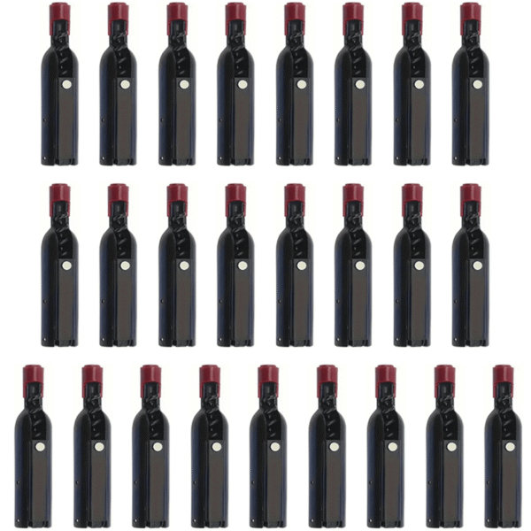 15/25pcs Wedding Fridge Magnet Bottle Openers, Foldable Champagne Corkscrew with Label Stickers, Perfect for Guests and Party Gifts - Image 5