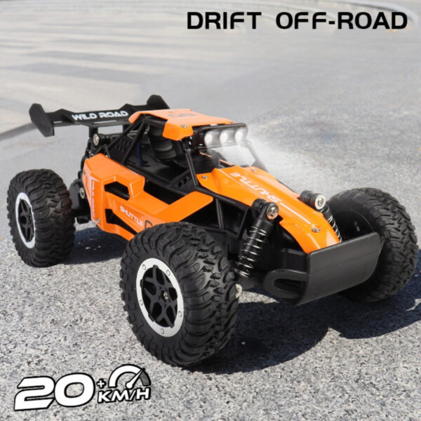 1:16 Scale All Terrain RC Off-Road Vehicle, 2.4GHz RC Kids Toy Car, Durable Alloy And Plastic, Fun Racing Car Model That Can Climb And Drift - Perfect As Party Favors And Holiday Gifts - Image 5