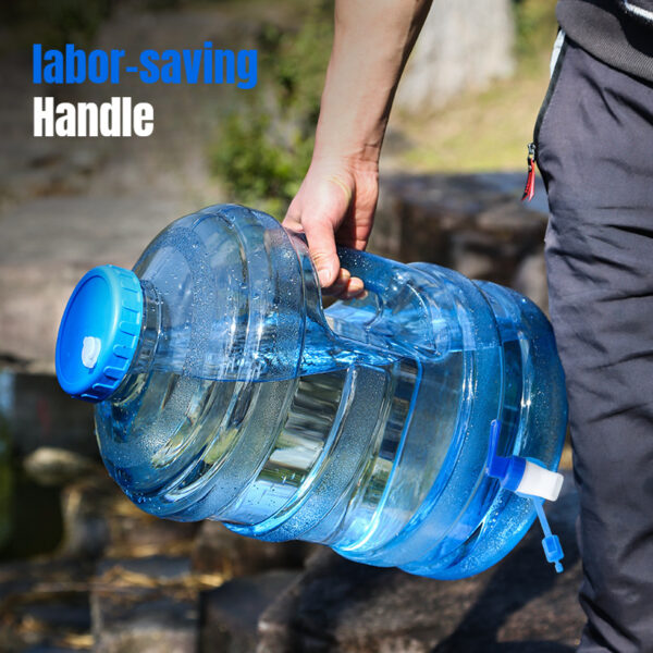 [Portable Water Bucket] Portable water bucket with faucet, outdoor and car-use drinking container for travel and self-driving trips - Image 6
