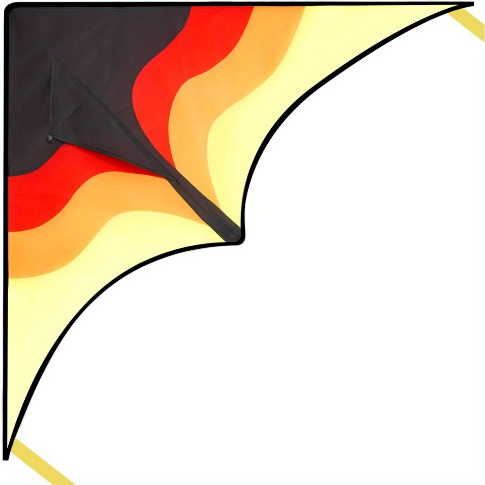 SYNCFUN Large Delta Kite Gradient-Easy to Fly for Youngsters and Adults, Beach Kite with 328ft String for Outdoor Games and Activities - Image 7