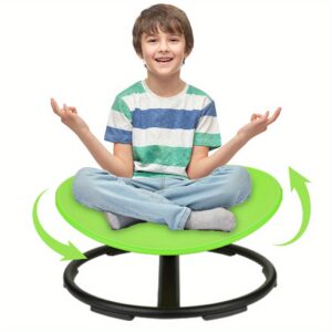 Youngsters' Sensory Spinning Chair, Durable Plastic & Metal Construction for Autism & ADHD - Enhances Coordination & Focus