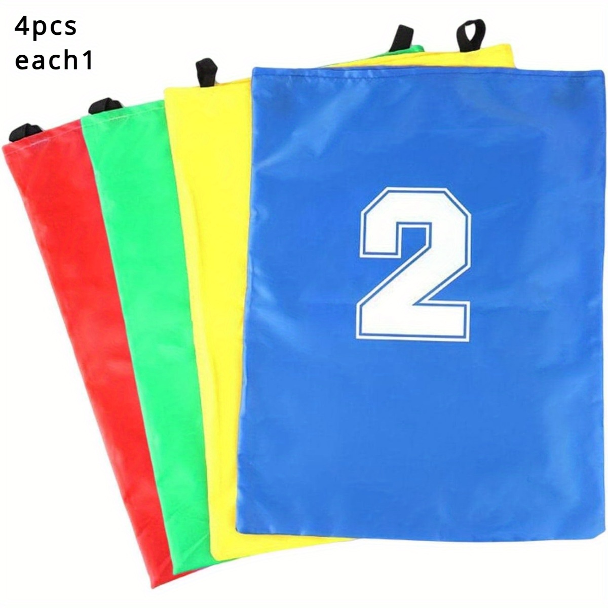Set of 4 Outdoor Jumping Bags for Potato Sack Races, Perfect for Carnival Party Games And Racing Activities. - Image 3