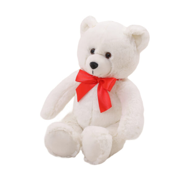 MADE BY ALIENS 15" Sitting Brown Fluffy Bear - Soft Plush Teddy Bear for Kids & Adults - Cuddly Stuffed Animal Gift for All Ages - Adorable Sitting Bear for Home & Nursery Decoration - Image 9