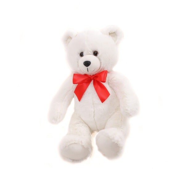 MADE BY ALIENS 15" Sitting Brown Fluffy Bear - Soft Plush Teddy Bear for Kids & Adults - Cuddly Stuffed Animal Gift for All Ages - Adorable Sitting Bear for Home & Nursery Decoration - Image 8