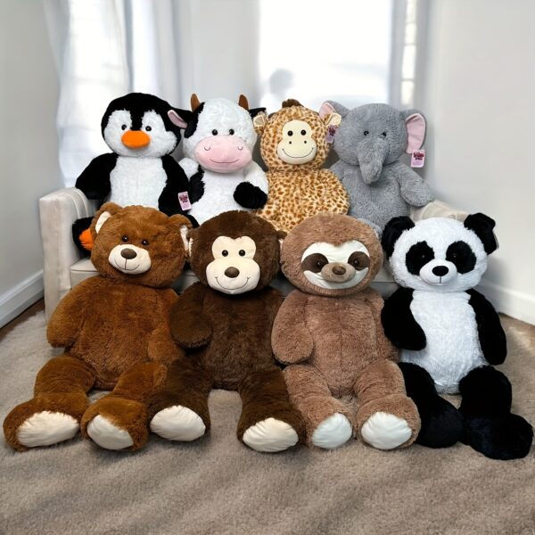1pc 44-inch Plush Toy - Charming, Cuddly, Soft, Ideal for Festive Gifts and Valentine's Day