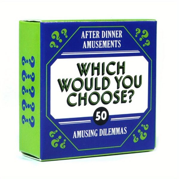 4 Styles 50 Questions for Family And Friends You Know How Good I Am - Mini Size - Cardstock - Family Party Conversation Card Game 4 pc set for Adults - Image 5