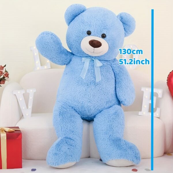 MorisMos Giant Teddy Bear Stuffed Animal 4 Feet, 51'' Big Teddy Bear For Girlfriend Boyfriend Wife Mother Fiance Valentine'S Gift, Large Stuffed Bear Plush For Kid Christmas Birthday Shower - Image 2