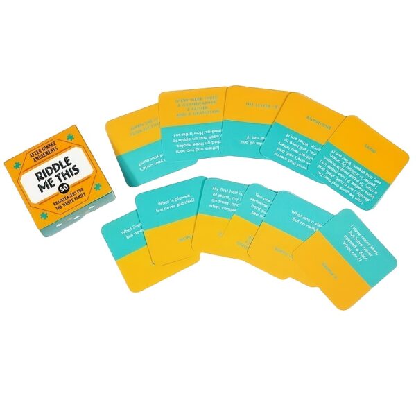 4 Styles 50 Questions for Family And Friends You Know How Good I Am - Mini Size - Cardstock - Family Party Conversation Card Game 4 pc set for Adults - Image 8