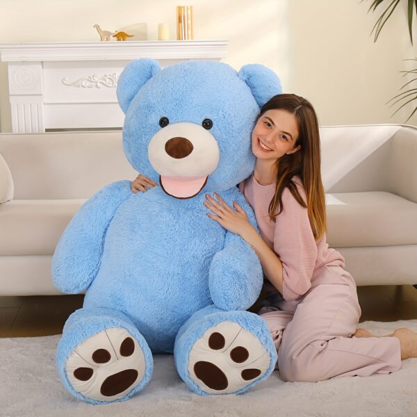 Giant Teddy Bear Plush 5 Feet Large Big Teddy Bears Stuffed Animals Girlfriend Boyfriend 5 Foot Huge Bear Gifts Shower Birthday - Image 5
