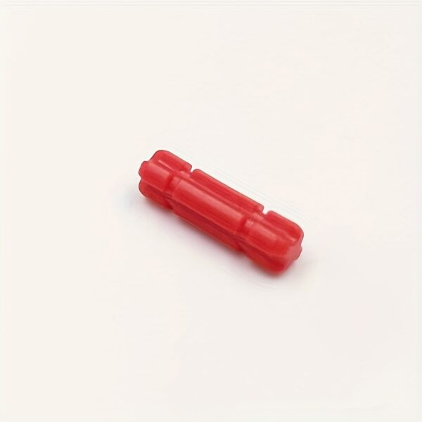 120pcs ABS Building Blocks, 1x2 Limit Cross Axis, DIY Small Particle Construction Bricks, Red & Black, 32062 - Image 8
