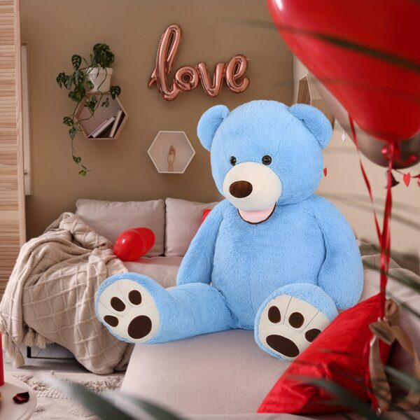 Giant Teddy Bear Plush 5 Feet Large Big Teddy Bears Stuffed Animals Girlfriend Boyfriend 5 Foot Huge Bear Gifts Shower Birthday - Image 8