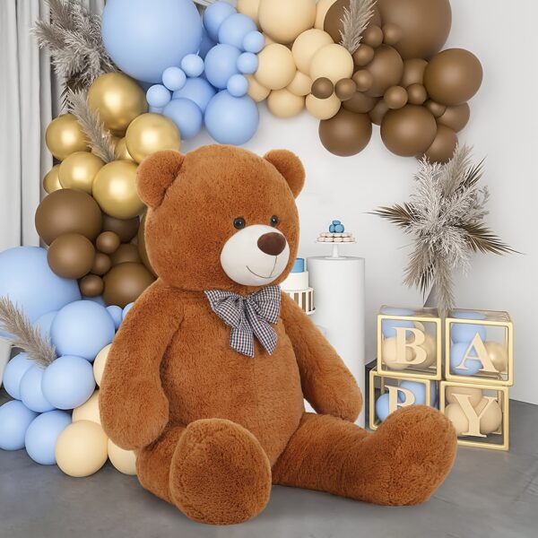 [Smiling Teddy Bear] Large Smiling Teddy Bear - MaoGoLan Big Teddy Bear For Girlfriend, Boyfriend, Wife, Lover - Cuddly Valentines Day Stuffed Animal - Image 4