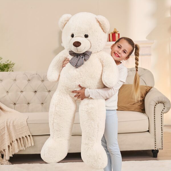 Giant Teddy Bear Plush Stuffed Animals For Girlfriend Or Kids 47 Inch Christmas Halloween Gifts - Image 3