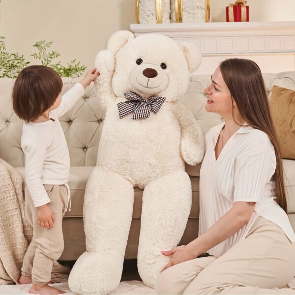 Giant Teddy Bear Plush Stuffed Animals For Girlfriend Or Kids 47 Inch Christmas Halloween Gifts - Image 5