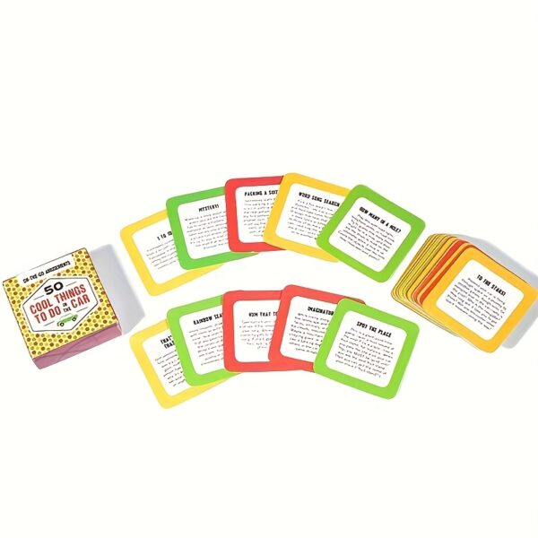 4 Styles 50 Questions for Family And Friends You Know How Good I Am - Mini Size - Cardstock - Family Party Conversation Card Game 4 pc set for Adults - Image 4