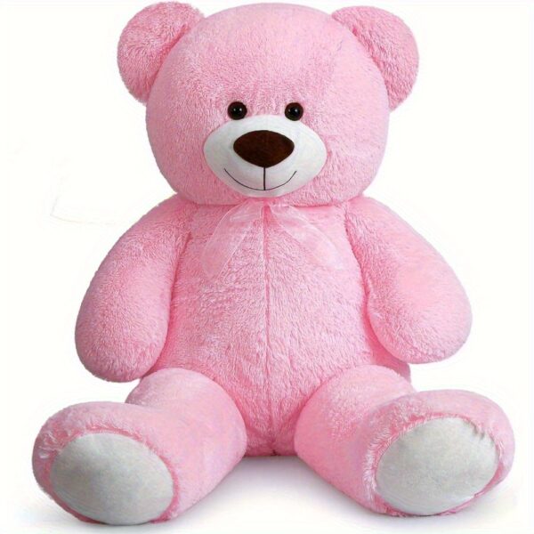 51.1inchs/ 130cm Giant Teddy Bear Stuffed Animals Plush Toy Pillow, Cute Life Size Big Plush Teddy Bear for Kids Girlfriend, Soft Stuffed Bear Animals for Birthday Valentine'S Day Anniversary Christmas - Image 13